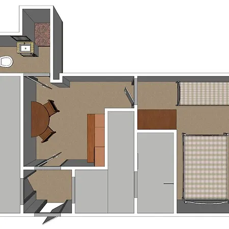 7 Mountains Apt #3 Appartement Bergen